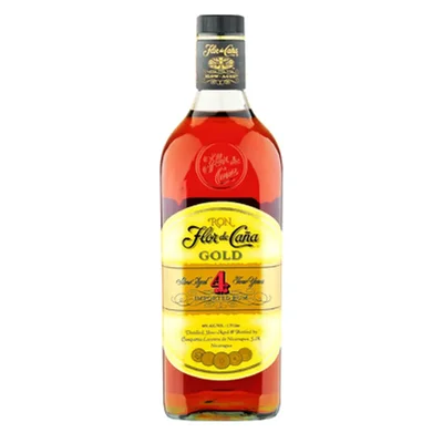 Ron Flor de Caña 4 Años Gold Galón 1750cc