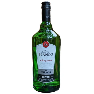 Ron Mitjans Blanco 40° 1 Litro