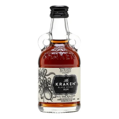 Ron The Kraken Black Spiced 40° Miniatura 50cc