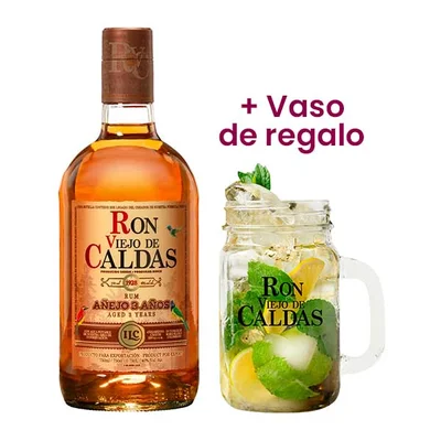 Ron Viejo Caldas 3 Años 1 lt.