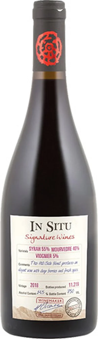 San Esteban In Situ Signature Wines Syrah/mouvedre 2018