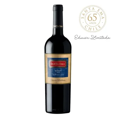 Santa Ema Merlot Edicion Limitada 65 Años 750 Ml