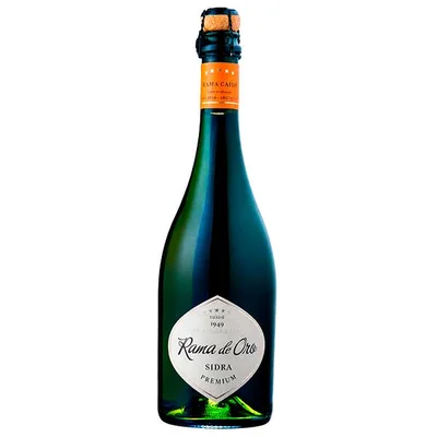 Sidra Premium Rama de Oro 750cc: El Espumante de Manzana con Burbuja Natural