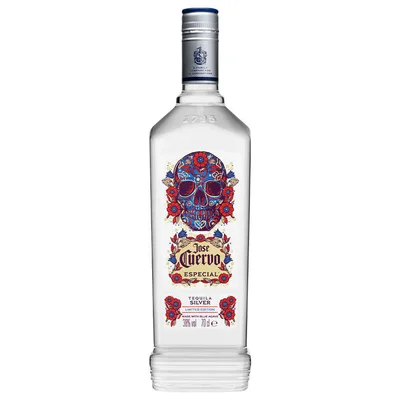 Tequila Jose Cuervo Especial Silver Versión Halloween 750cc