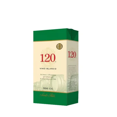 Tetra 120 Blanco 500cc (24 unidades)