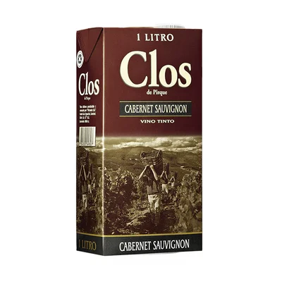 Tetra Clos de Pirque Cabernet Sauvignon 1L (12 unidades)