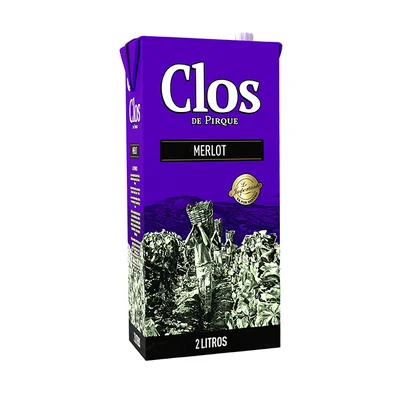 Tetra Clos de Pirque Merlot 2L (6 unidades)
