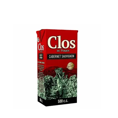 Tetra Clos de Pirque Tinto 500CC (16 unidades)