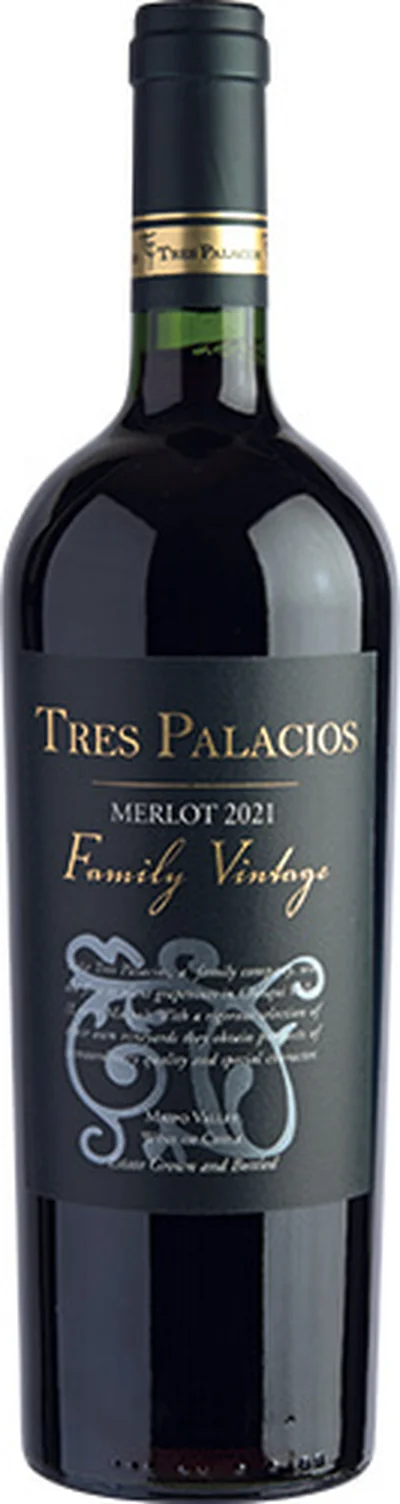 Tres Palacios Family Vintage Merlot 2021