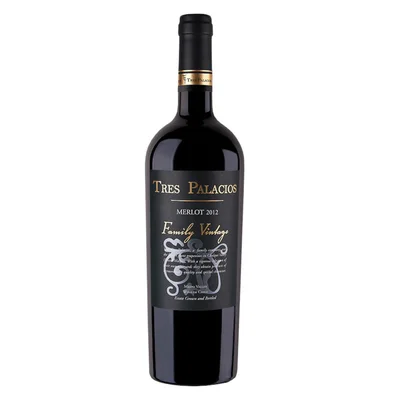 Tres Palacios F.vintage Merlot 750 Ml