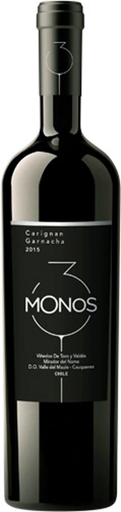 Viña 3 Monos Carignan/garnacha Mirador Del Name Cauquenes 2016
