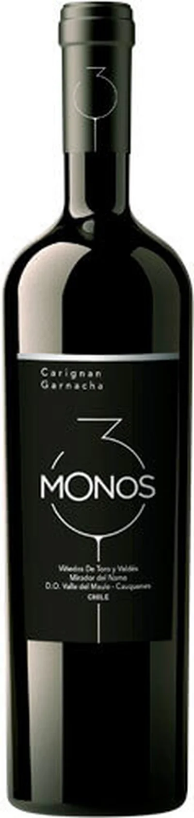 Viña 3 Monos Carignan/garnacha Mirador Del Name Cauquenes 2018