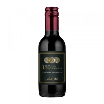 Vino 120 3 Medallas Cabernet Sauvignon 187cc