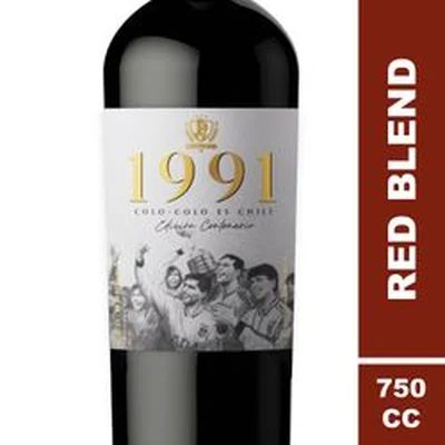 Vino 1991 Colo Colo Es Chile 750 cc