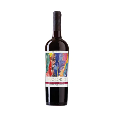 Vino 7 Colores Reserva Cabernet Sauvignon Botella 750cc