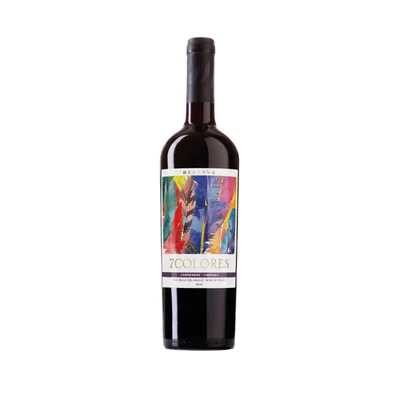 Vino 7 Colores Reserva Carmenere Cinsault Botella 750cc