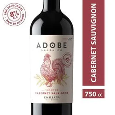 Vino Adobe Light Cabernet Sauvignon 750 cc
