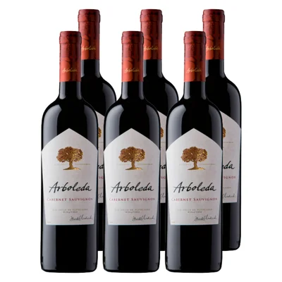 Vino Arboleda Cabernet Sauvignon 750cc x6