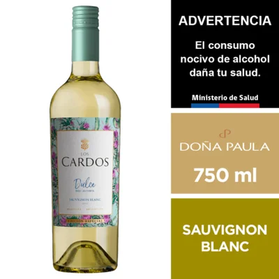 Vino Argentino Los Cardos - Dulce - 750ml