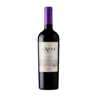 Vino Caiti Gran Reserva Carmenere 750cc