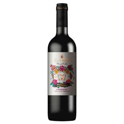 Vino Carmen Reserva Frida Kahlo Carmenere 750cc