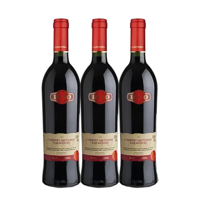 Vino Casa Donoso 1810 Ensamblaje Botella 750cc X3