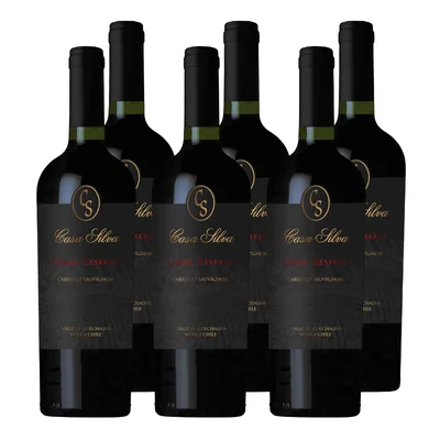Vino Casa Silva Gran Reserva Cabernet Sauvignon 750cc x6