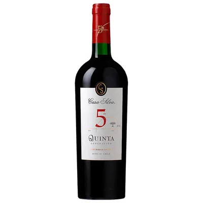 Vino Casa Silva Quinta Generación Ensamblaje 750cc