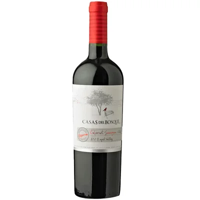 Vino Casas Del Bosque Reserva Cabernet Sauvignon Botella 750cc