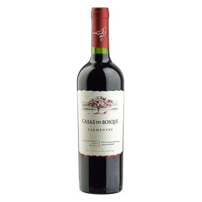 Vino Casas Del Bosque Rsva Carmenere 750cc
