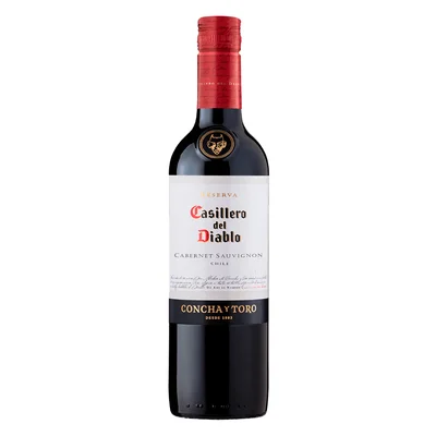Vino Casillero Del Diablo Reserva Cabernet Sauvignon 13.5° 375cc