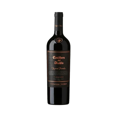 Vino Casillero Del Diablo Reserva Privada Carmenere Botella 750cc