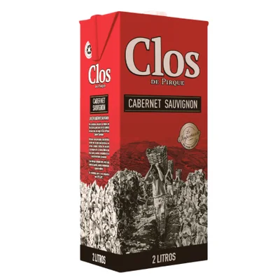 Vino Clos de Pirque Caja - Cabernet Sauvignon - 2L