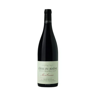 Vino Côtes du Rhône Selection Mon Coeur Francia 750cc