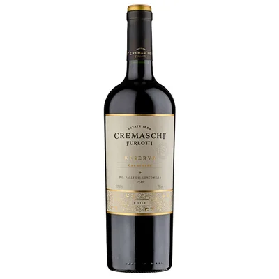 Vino Cremaschi Furlotti Reserva Carmenere 750cc