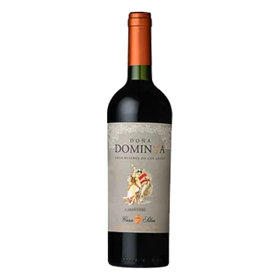Vino Doña Dominga Gran Reserva Carmenere Botella 750cc