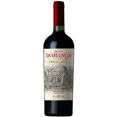 Vino Doña Dominga Gran Rsva Merlot 750cc