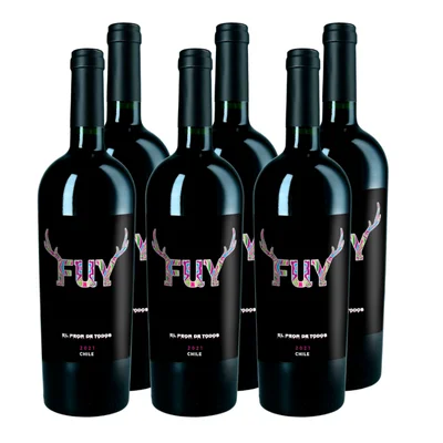 Vino FUY El Peor de Todos Blend 750ml x6 ($8.490 c/u)