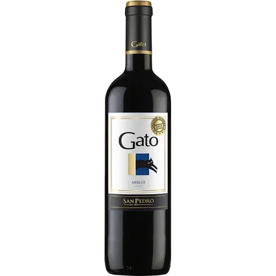 Vino Gato Merlot 700cc