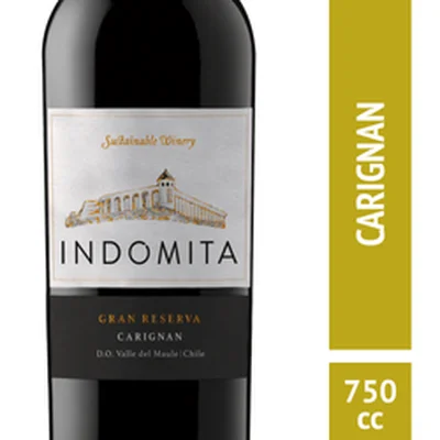 Vino Indomita Gran Reserva Carignan 750 cc