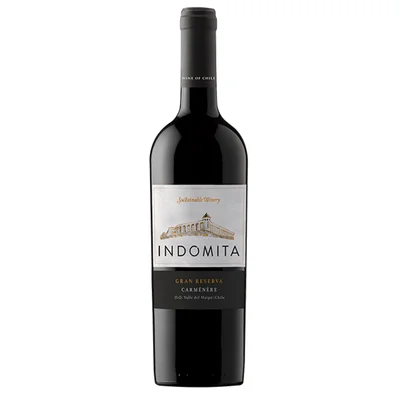 Vino Indýmita Gran Reserva Carmenere Botella 750cc