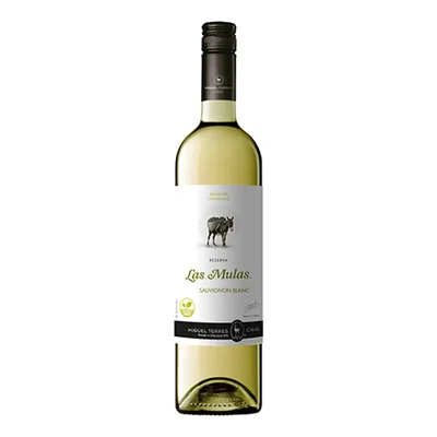 Vino Las Mulas Reserva orgánico Sauvignon Blanc 750cc