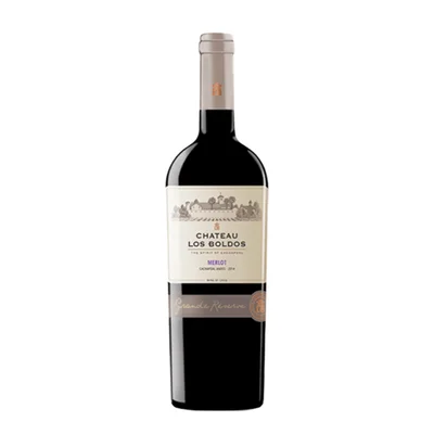Vino Los Boldos Gran Reserva Merlot Botella 750cc
