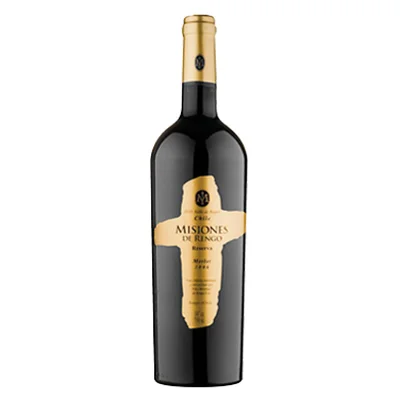 Vino Misiones De Rengo Reserva Merlot Botella 750cc