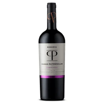 Vino Orgánico Casas Patronales Reserva Carmenere 750 cc