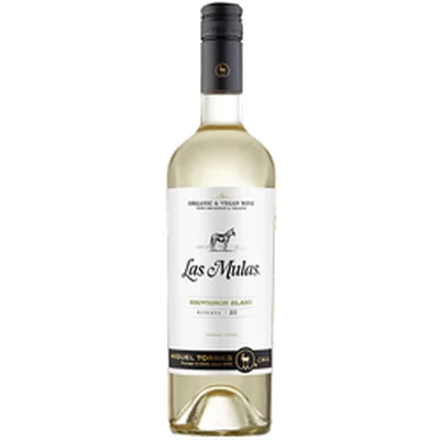 Vino Orgánico Migue Torres Las Mulas Reserva Sauvignon Blanc 750 cc