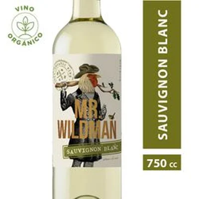 Vino Orgánico Mr. Wildman Reserva Sauvignon Blanc 750 cc