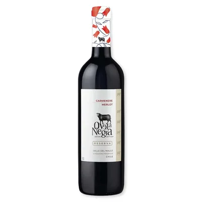Vino Oveja Negra Reserva Carmenere/Merlot 750cc