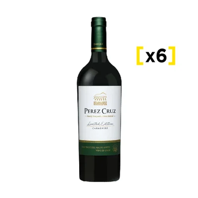 Vino Perez Cruz Edici�n Limitada Carmenere Botella 750cc X6