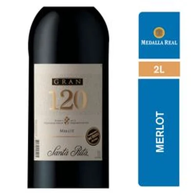 Vino Santa Rita Gran 120 merlot 2 L
